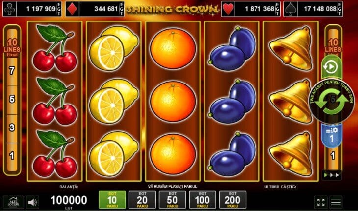shining crown gratis cu rotiri gratuite Magic Jackpot